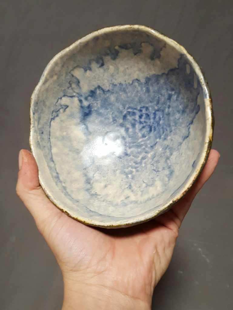 One-of-a-kind pottery bowls by Jenny Hoople of Authentic Arts