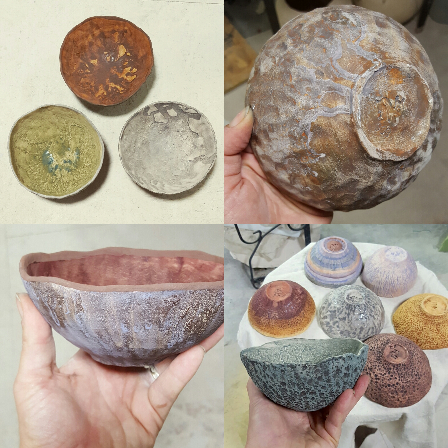 pottery bowls by Jenny Hoople of Authentic Arts