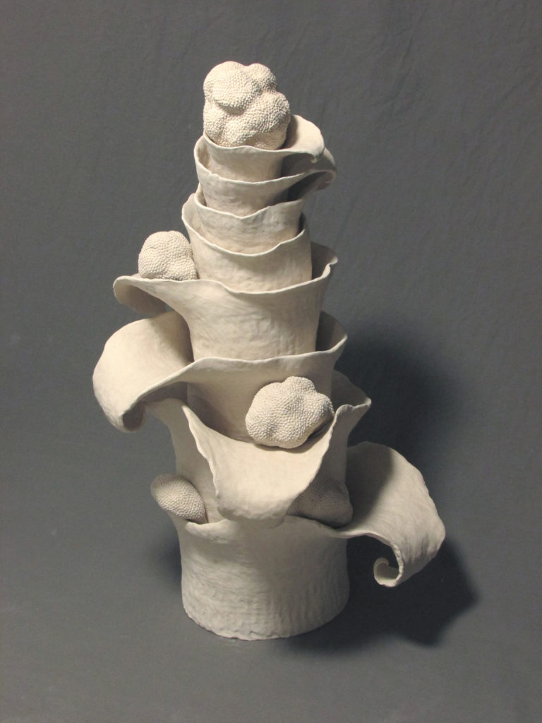 Ceramic sculpture by Jenny Hoople of Authentic Arts: The Beauty of Repetition