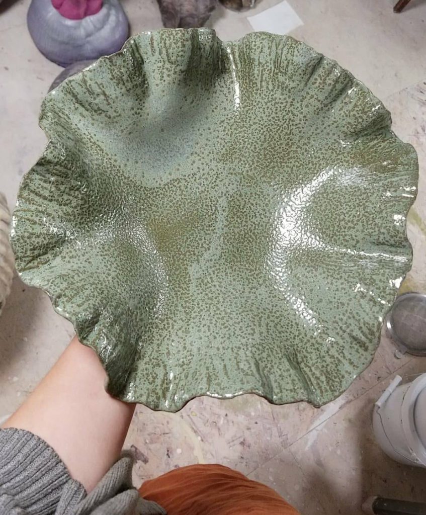 New Lichen Platter by Jenny Hoople of Authentic Arts